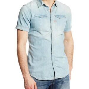 G-Star Cromart Destroyed Dress Shirt